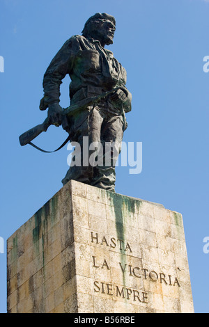 Close up della statua di Ernesto Che Guevara, Santa Clara, Cuba Foto Stock