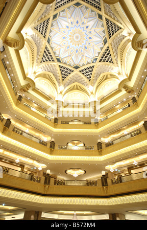 Emirati Arabi Uniti Abu Dhabi Emirates Palace Hotel Kempinski gruppo Foto Stock