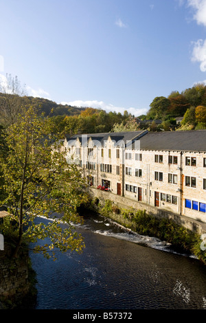 Hebden acqua in Hebden Bridge Foto Stock