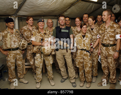 Pride of Britain Awards Ewan McGregor con il Regno Unito gruppo medico Basrah Iraq Foto Stock