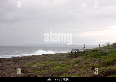 Percorso Seashore, Parco Nazionale di Kenting, Taiwan Foto Stock