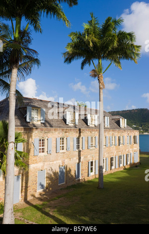 Nelson's Dockyard in English Harbour, Antigua, Isole Sottovento, West Indies, dei Caraibi e America centrale Foto Stock