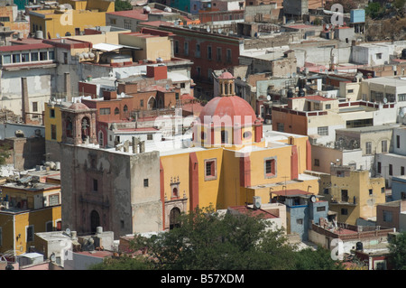 Guanajuato, un sito Patrimonio Mondiale dell'UNESCO, stato di Guanajuato, Messico, America del Nord Foto Stock