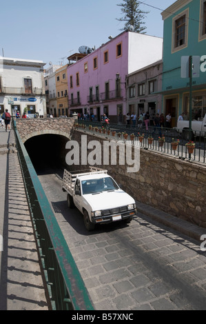 Famose gallerie di Guanajuato, un sito Patrimonio Mondiale dell'UNESCO, stato di Guanajuato, Messico, America del Nord Foto Stock