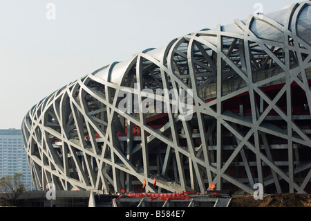 Lo Stadio Nazionale di Pechino 2008 Venue olimpiche, Pechino, Cina e Asia Foto Stock