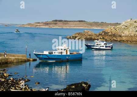 Santa Agnese, isole Scilly, off Cornwall, Regno Unito, Europa Foto Stock