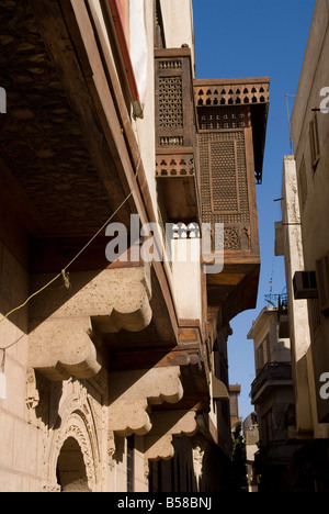 Bayt el Suhaymi casa restaurata del XVII secolo la casa Vecchio Cairo Egitto Nord Africa Africa Foto Stock