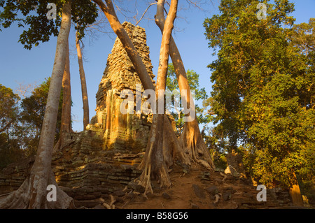 Preah Palilay santuario, Angkor Thom, Angkor, Sito Patrimonio Mondiale dell'UNESCO, Siem Reap, Cambogia, Indocina, sud-est asiatico Foto Stock