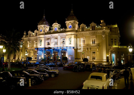 Pic mostra il Casinò di Monte Carlo nel Principato di Monaco Foto Stock