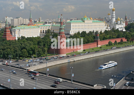 Moscow Kremlin dall'altezza Foto Stock