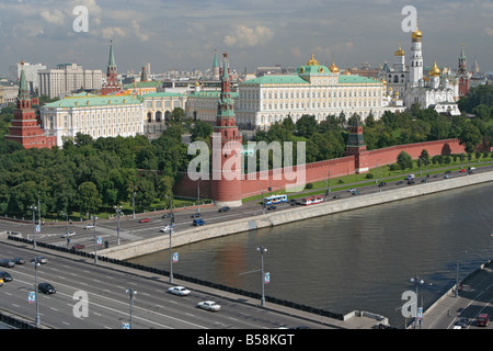 Moscow Kremlin dall'altezza Foto Stock