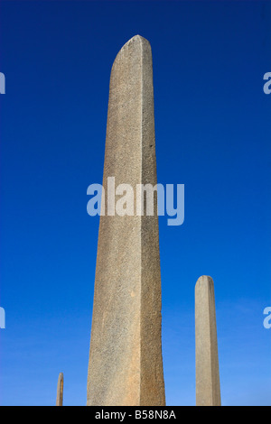 Stele settentrionale parco Aksum Etiopia Africa Foto Stock