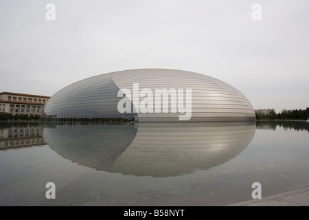 La National Opera Theatre, Piazza Tiananmen, Pechino, Cina Foto Stock