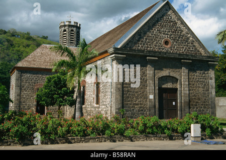 Cappella di Notre Dame de la Salette di St Leu Reunion Africa Foto Stock