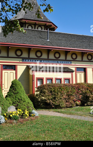 Chatham Railroad Museum a Cape Cod MA, Stati Uniti d'America Foto Stock