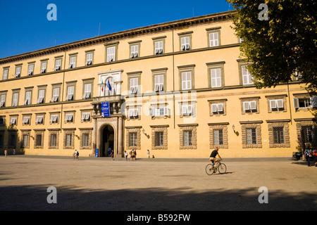 Palazzo Ducale, Eliza Bonaparte con il suo ex casa, Piazza Napoleone, Lucca, Toscana, Italia Foto Stock
