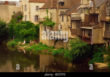 Argenton Sur Creuse Indre Centre Francia Europa Foto Stock