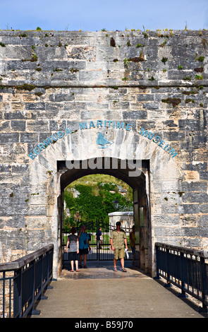 Bermuda Maritime Museum, Royal Naval Dockyard Foto Stock