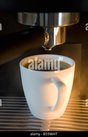 Tazza di caffè fresco Foto Stock