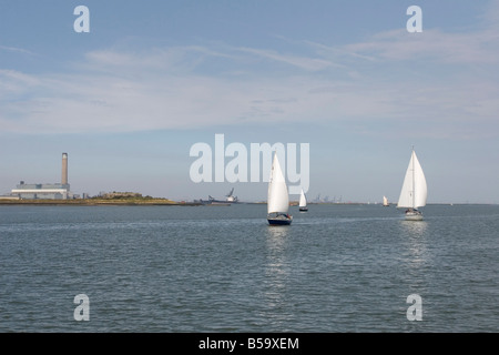 Vela di Medway Foto Stock