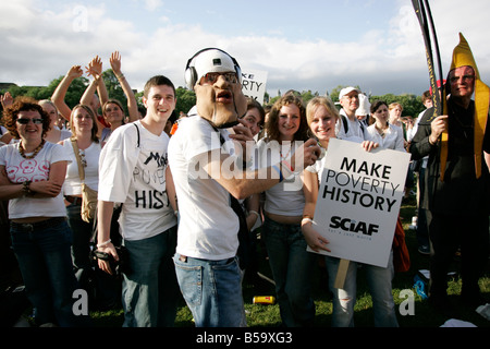 Fare la storia di povertà, Edimburgo 2005 Foto Stock