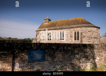 Sant'Andrea Chiesa Winterborne Tomson Foto Stock