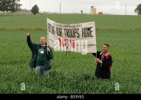 Gleneagles Regno Unito Scozia. 6 luglio 2005, il vertice del G8 Foto Stock