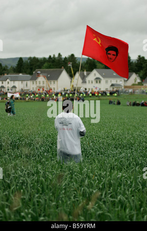 Gleneagles Regno Unito Scozia. 6 luglio 2005, il vertice del G8 Foto Stock