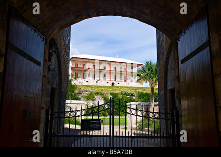 Signor Commissario's House a Bermuda Maritime Museum, Royal Naval Dockyard Foto Stock