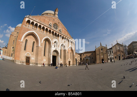 Basilica di Sant'Antonio, Piazza del Santo, Padova, Veneto, Italia, Europa Foto Stock