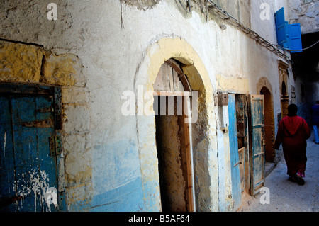 Nel cuore della medina di Essaouira, la storica città di Mogador, Marocco, Africa Settentrionale, Africa Foto Stock