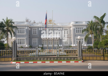 Il palazzo presidenziale, Vientiane, Laos, Indocina, sud-est asiatico Foto Stock