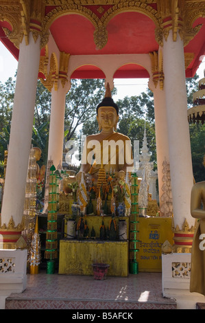 Wat Si Saket, Vientiane, Laos, Indocina, sud-est asiatico Foto Stock