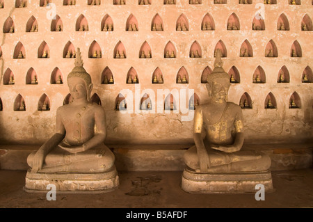 Wat Si Saket, Vientiane, Laos, Indocina, sud-est asiatico Foto Stock