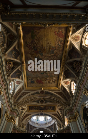 San Francesco di Assisi Chiesa, La Valletta, Malta, Europa Foto Stock