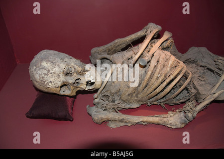 La Mummia Museo o Museo de las Momias in Guanajuato, un sito del Patrimonio Mondiale, Guanajuato, stato di Guanajuato, Messico Foto Stock