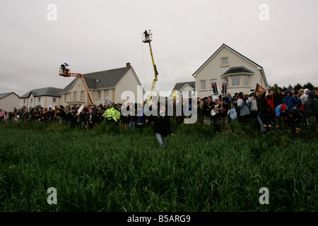 Gleneagles Regno Unito Scozia. 6 luglio 2005, il vertice del G8 Foto Stock