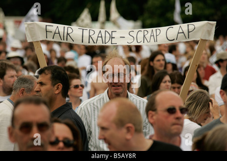 Fare la storia di povertà, Edimburgo 2005 Foto Stock