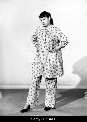 Abbigliamento: moda: Nightwear. 1957 B492-004 Foto Stock