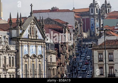 Trimestre alla Stazione Ferroviaria di Sao Bento, Porto, Portogallo, Europa Foto Stock