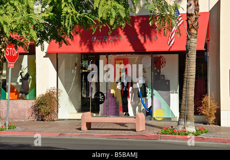 Palm Desert CA arte scultura El Paseo Drive del deserto BCBGMAXAZRIA prestige arte scultura El Paseo Drive Foto Stock