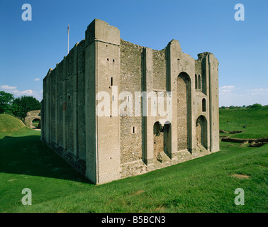 Castle Rising Norfolk England Regno Unito Europa Foto Stock