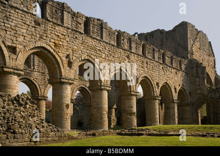 Abbazia Buildwas Shropshire England Regno Unito Europa Foto Stock