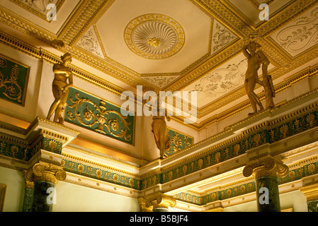 Soffitto, Syon House, Greater London, England, Europa Foto Stock