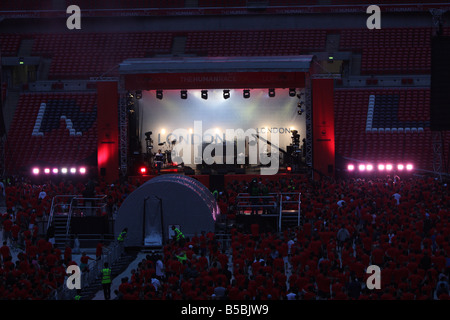 Nike gara di Londra, lo Stadio di Wembley 2008 Foto Stock