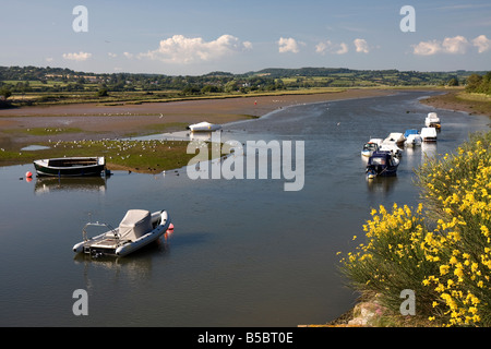 L'Ascia estuario, Axmouth, East Devon Foto Stock