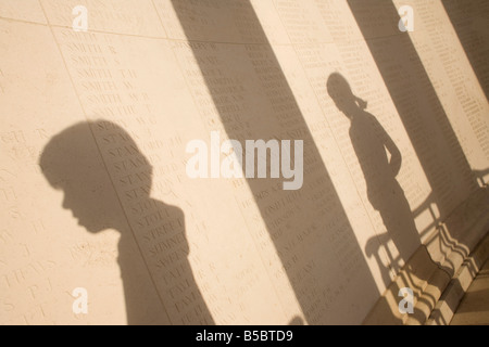 Bambini letto alcune 2,369 WW1 commonwealth sepolture e commemorazioni di War Graves al Vis-en-Artois cimitero Foto Stock