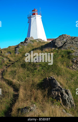 Faro All Blacks Harbour al Grand Manan Island è una piccola isola della costa del New Brunswick in Canada s Costa Atlantica del Canada Foto Stock