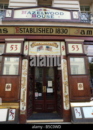 James Smith e figli Shop Ombrello 53 New Oxford Street London Foto Stock