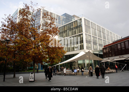 Piazza Vescovado Spitalfields London Ottobre 2008 Foto Stock